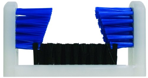 Četkica za magnoliju SB-1000 četkica za čizmu i cipelu, polipropilenska čekinja, 9 Dužina x 4-3 / 4 širina, crna / plava