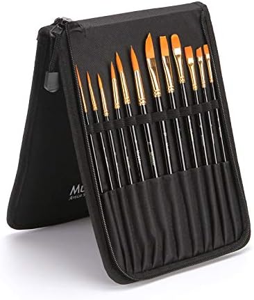 Jahh slikarska olovka 12pcs / set četkica za boju drvena akrilna farba paleta GOUACH kozmetički umjetnički