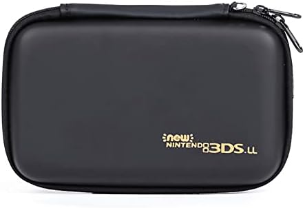 New3DSXL tvrda torba za nošenje Crna zamjena boja, kompatibilna sa za Nintendo New3ds XL / LL New3DSLL ručna