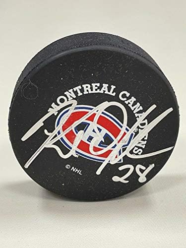 Karl Dykhuis potpisao Montreal Canadiens Vintage Pak-w / COA-potpisanim NHL pakovima