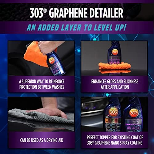303 Kit za osnove grafena - Grafen Nano Spray prevlaka, detaljni grafen, ručnici za mikrofiber