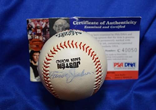 Travis Jackson PSA DNK Coa Autograph Rijetka potpisana bejzbol