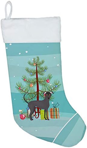 Caroline's bysures CK3442CS Argentinski pila pas božićno drvce Božićne čarape, kamin Viseći čarape Božićna