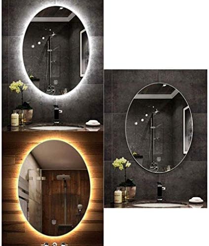 Ygcbl zidno ogledalo, Led ogledalo za kupatilo, toaletno ogledalo za kupatilo sa lampom, pogodno za kupatilo,