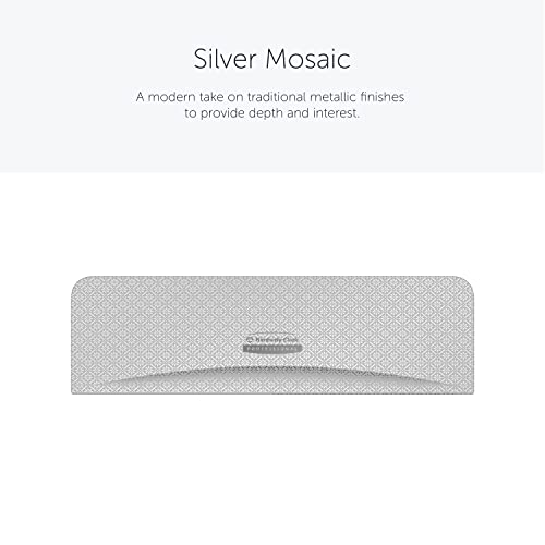 Kimberly-Clark Professional ICON™ Prednja ploča, srebrni mozaik dizajn, za standardni dozator toaletnog