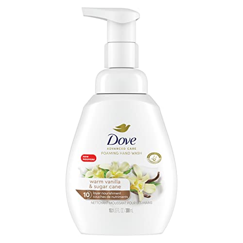 Dove Warm Vanilla & šećerna trska štiti kožu od suhoće, pjenjenje ručno pranje više hidratantnih krema od