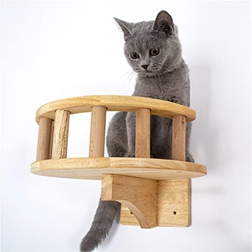 Xlaiq namještaj za kućne ljubimce drveni penjački okvir mačke zidne stepenice mačke toranj stabla zid viseći