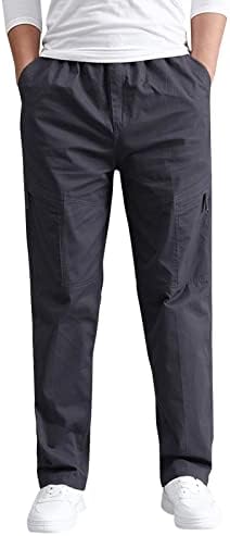 Mehaničke hlače za muškarce Muške pune boje Ljeto Ležerne prilike Sve hlače Modne tkane duge teretne hlače sa memorijom
