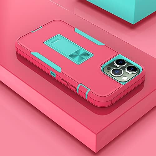 Showdd Dizajniran za iPhone 13 Pro Max Case sa štandom Zaštita od parenja sa magnetnim automobilom, otporna