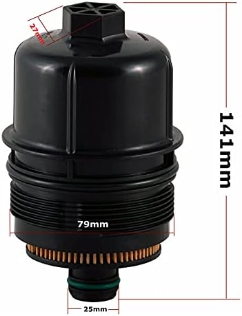 Vedurme 68507598AA filter za ulje i kapica za zamjenu 68498720AA za 2020 2021 Wrangler JL RAM ECODIESEL