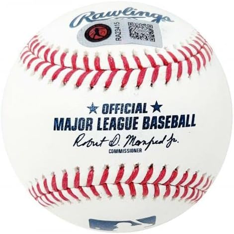 Ronald Acuna Atlanta Braves potpisan 2018. NL Roy ISC Službeni MLB bejzbol USA SM - autogramirani bejzbol