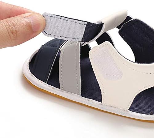 Baby First Non-Slip Boys Walking Kontrastne Sandale Cipele U Boji Sandale Za Djevojčice Dječje Cipele Pletene