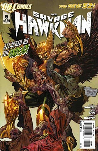 Savage Hawkman, 5 VF/NM ; DC strip