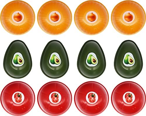 Set marke Black Duck od 12 štediša hrane-za paradajz, luk i avokado! - Smanjuje izlaganje vazduhu i olakšava