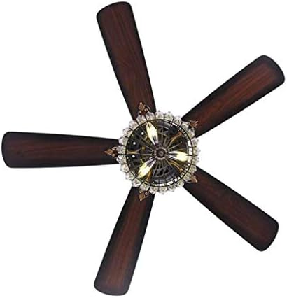 YANGBO stropni ventilator sa svetlošću 52 evropski vintage stropni ventilatori industrijski drveni strop