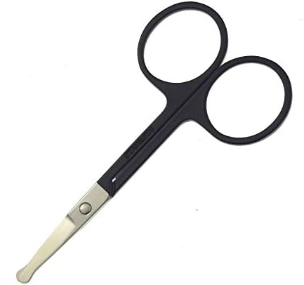 Motanar 3,5-inčni Nerđajući čelik za kućne ljubimce okruglog vrha Sharp Tip kućne makaze za kosu nosa,dlake