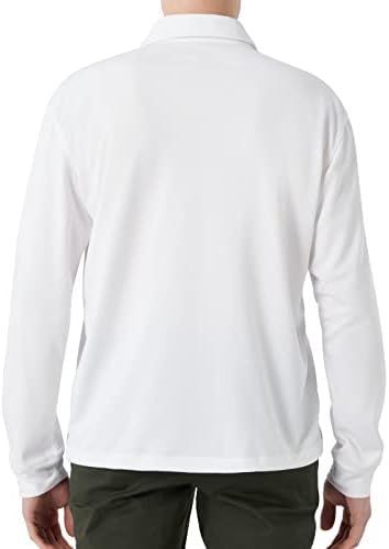 Naviskin muške polo majice performanse golf majice upf 50+ Brzi suhi dugi i kratki rukovi na otvorenom taktičke