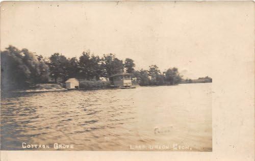Jezero Urion, Michigan Razglednica Prava Fotografija