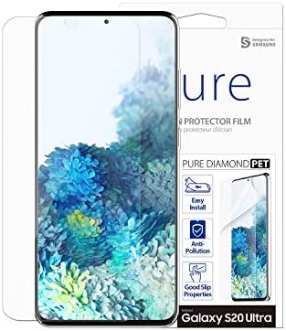 Araree AR19162S20U Galaxy S20 Ultra zaštitni Film preko celog ekrana, PURE DIAMOND 5G SCG03 / dizajniran