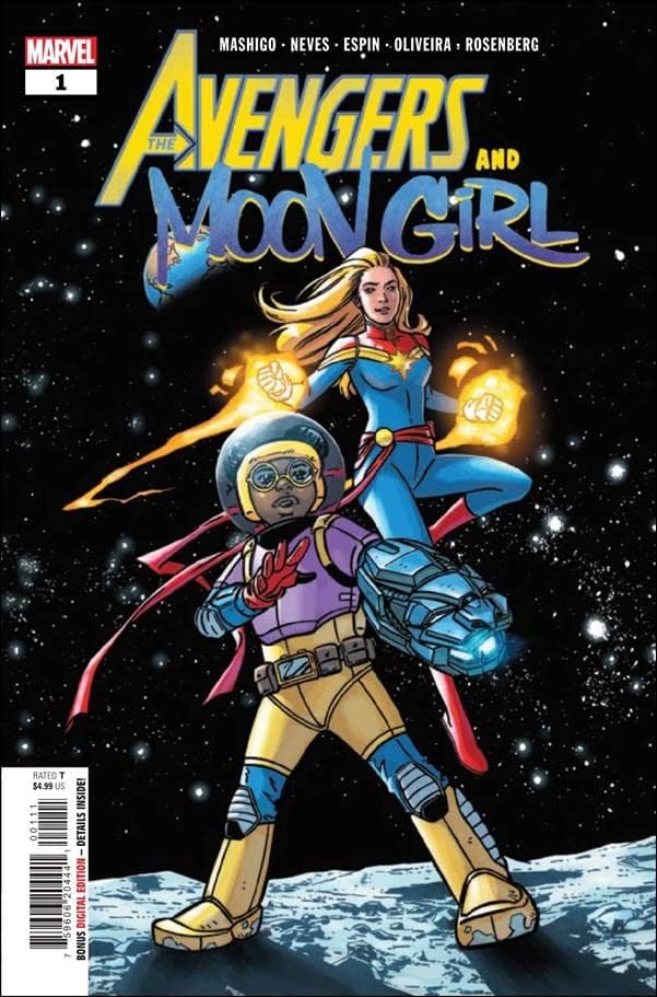 Osvetnici i devojka meseca, 1 VF / NM ; Marvel comic book