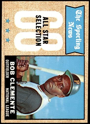 1968 FAPPS 374 All-Star Roberto Clemente Pittsburgh Pirates Nm / MT + gusari