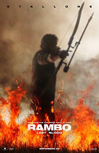 Rambo Last Blood - 27 x40 originalni filmski poster jedan list 2019 sylvester stallone