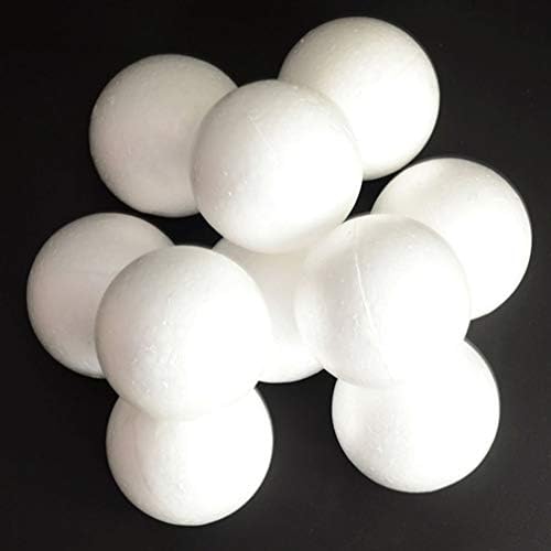 Sewroro 10cm bijele pjene kuglice Modeliranje plaft polistirene kuglice okrugle sfere Diy School Project