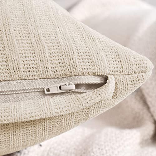 Ugodan bulevar | Chenille jastuk pokriva 20 za 20 inča, mekani ugodan ukrasni jastuk za kućnu spavaću sobu