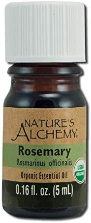 Priroda alkemijska organska esencijalna ulja Rosemary, 0,17 fl oz