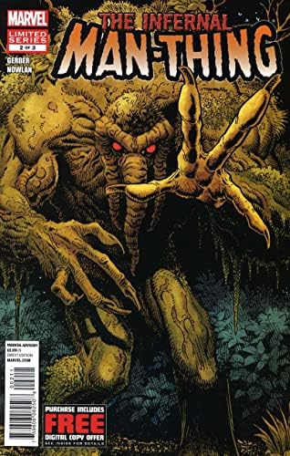 Infernal Man-Thing 2 VF ; Marvel comic book / Steve Gerber