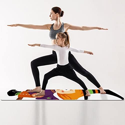 Dragon Sword slatka Božić Halloween Witch Premium debeli Yoga Mat Eco Friendly gumene zdravlje & amp; fitnes