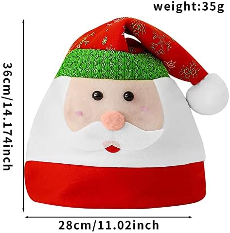 Božić kape Unisex-Santa kape za odrasle Bulk-jelena rog baršun kapa klasični krzneni šešir-za Merry Božić