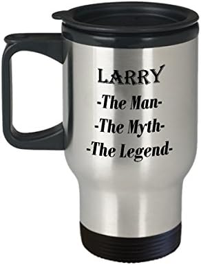 Larry - čovjek mit, legenda fenomenalni poklon za kafu - 14oz putna krigla