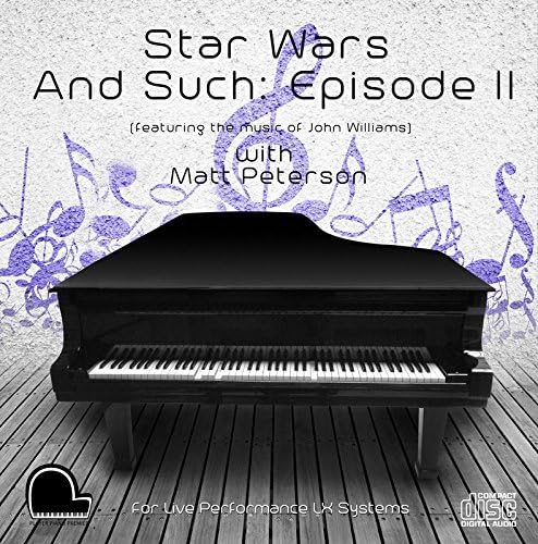 Star Wars i takva: epizoda 2 - - LIVE performanse LX kompatibilni igrač klavir CD MP3 na USB fleš pogonu