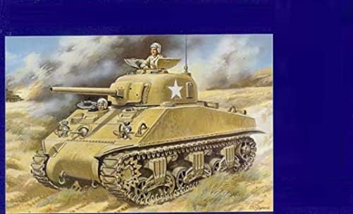 Unimodel 370-1/72 srednji rezervoar M4 Sherman, komplet plastičnih modela