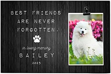 Najbolji prijatelji se nikada ne zaboravljaju, u sjećanju na ljubav samojedski pas personalizirani pas Memorijalni