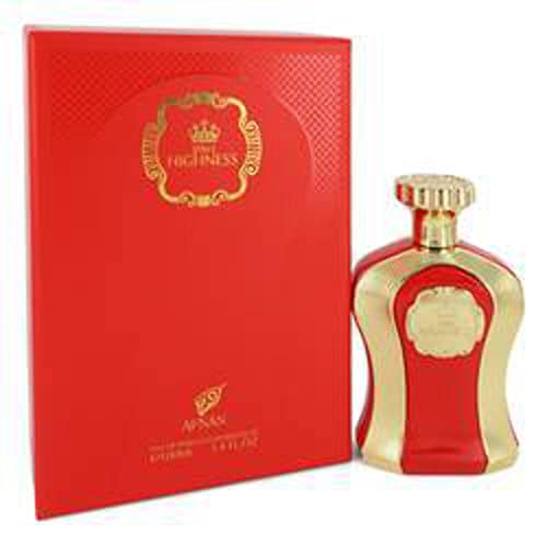 Njena visočanstva crvena od strane afnana eau de parfum sprej 3,4 oz / 100 ml