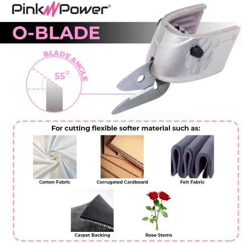 Nož za zamjenu papira i tkanine za Pink Power HG2043 3.6 V litijum-jonske ružičaste akumulatorske električne