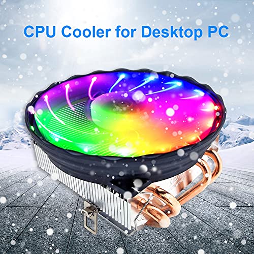 SDGH 120mm CPU Cooler Radiator 4 3Pin PWM 130W PC ventilator za hlađenje računara