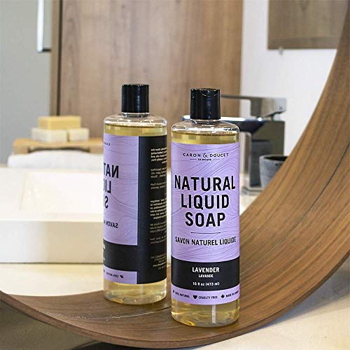 CARON & Doucet - lavanda tečni sapun | prirodni hidratantni sapun za ruke & amp; punjenje tijela |