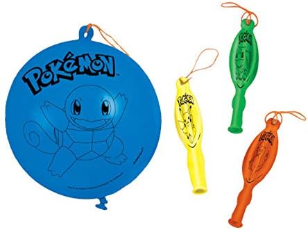 Amscan razne Pokemon Punch baloni - 4 kom, višebojni, jedna veličina