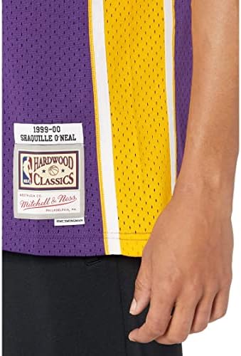 Mitchell & Ness NBA Swingman Jersey Lakers 99-00 SHAQUILLE O'Neal Purple SM