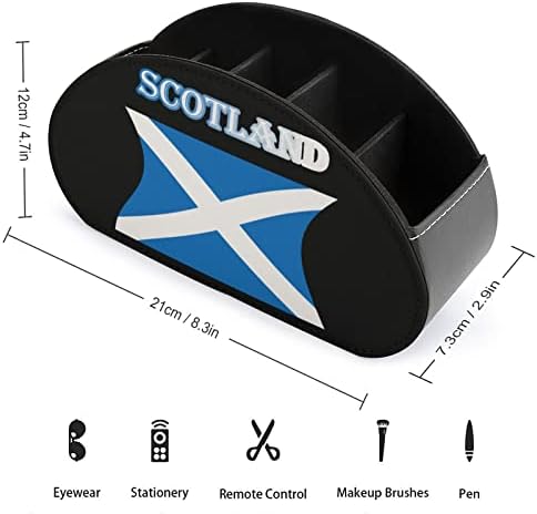 Scotland Flag daljinski upravljač Podeljak PU višenamjenski TV za daljinski upravljač Organizator kutije