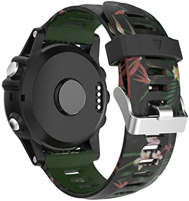 Zamjenski kaiš sa 2 mm za Garmin Fenix ​​5x Watch Band Sport Silikonski sat za Garmin Fenix3 3hr