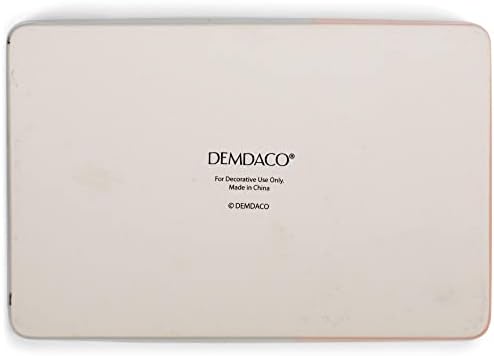 Demdaco izrađen od čarobnog mramornog ružičastog 6 x 4 keramičke kamene carstvo ukrasne ladice
