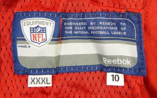 2010 San Francisco 49ers Blank Igra izdana Crveni dres Reebok XXXL DP24133 - Neintred NFL igra rabljeni