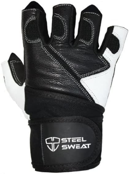 Čelične rukavice za dizanje tegova-18-inčna potpora za zapešće za trening, teretanu i Fitnes trening-najbolje