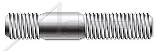 M6-1.0 x 60mm, DIN 835, Metrički, klinovi, dvokrevetni, završni kraj 2,0 x promjer, A2 nehrđajući čelik
