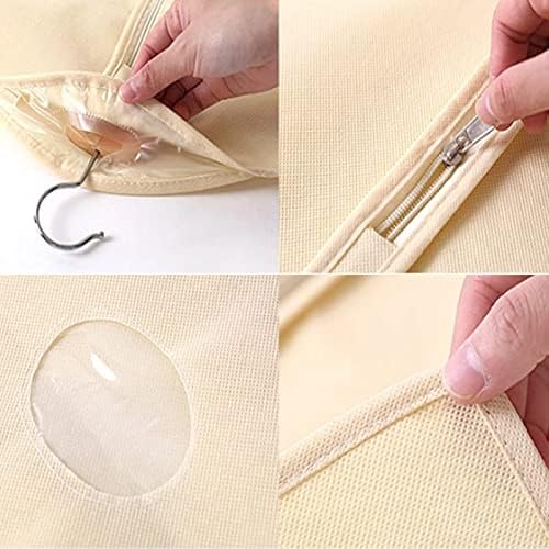 EYHLKM zadebljana odjeća za zaštitu od prašine viseća zaštitna torba Kućni ormar prozirna torba za odlaganje