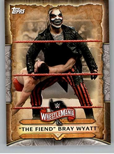 Twe Road do WWE puta do WWE za Wrestlemania Roster WM-14 Trgovačka kartica za hrvanje hrvanje Wyatt
